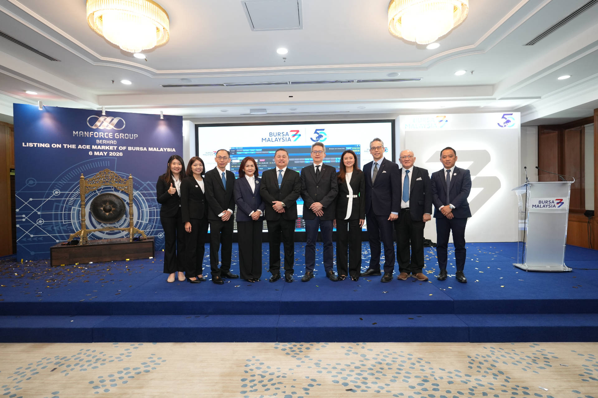 Manforce Group Berhad Marks New Chapter with Transfer Listing to ACE Market  - 06 May 2026 at Bursa Malaysia