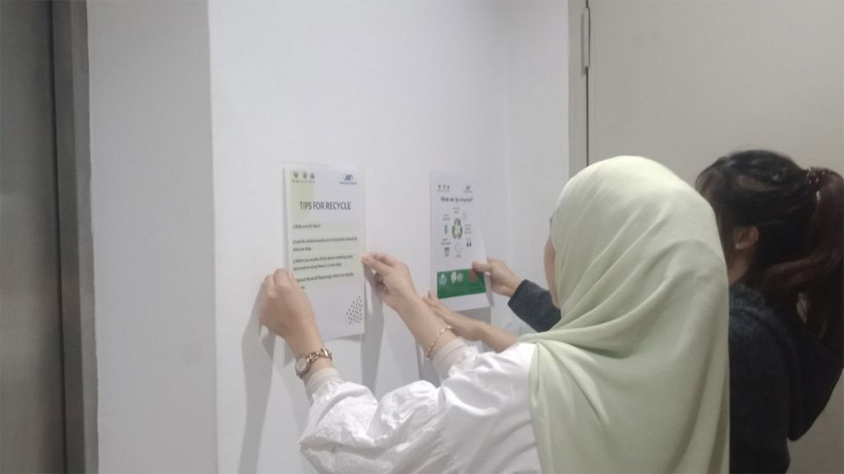 Recycle Campaign at Manforce Group Berhad