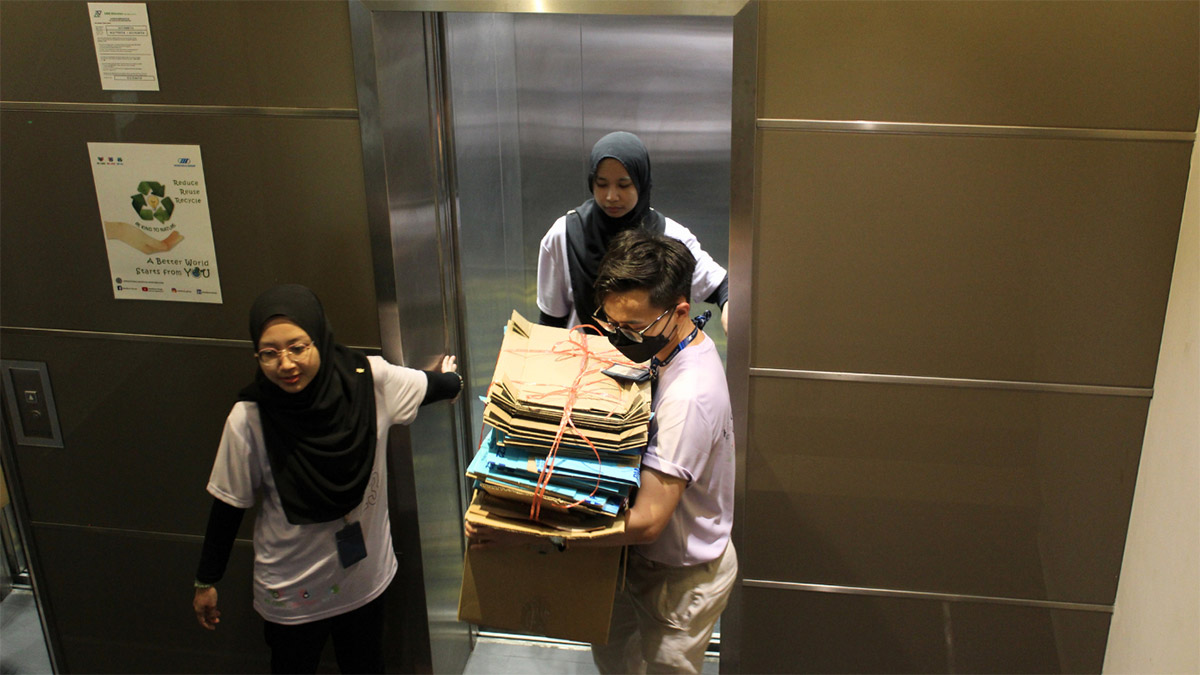 Recycle Campaign at Manforce Group Berhad