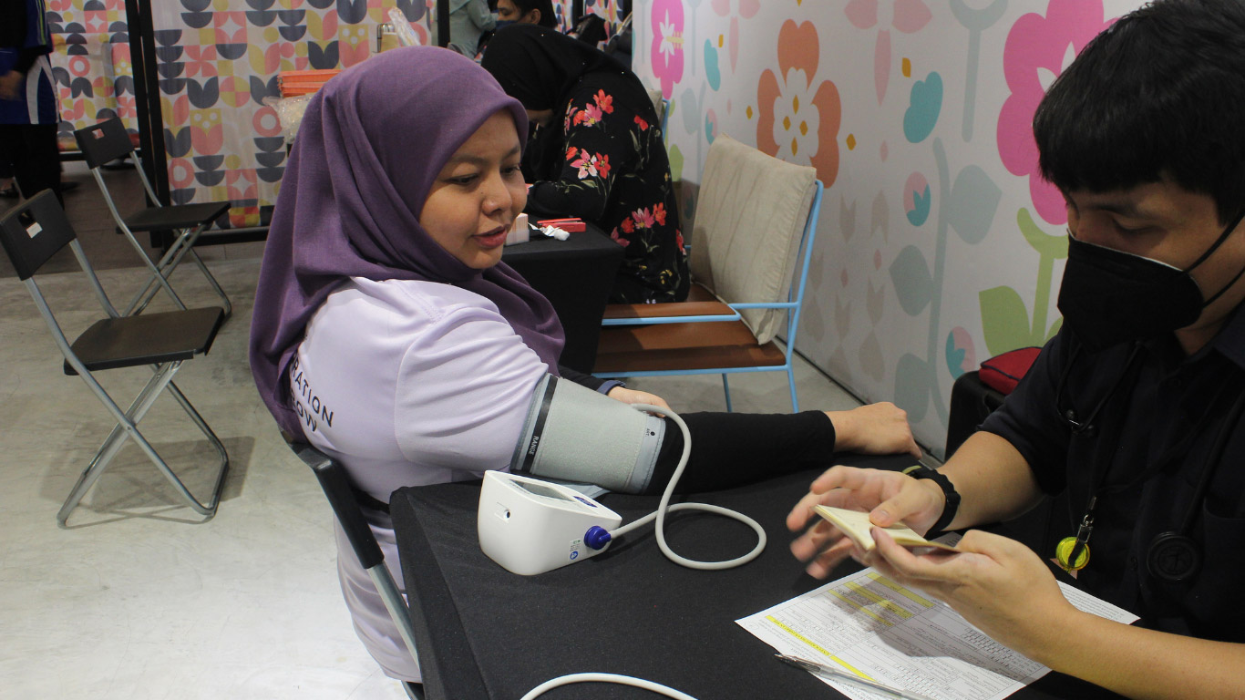 Blood donation campaign
