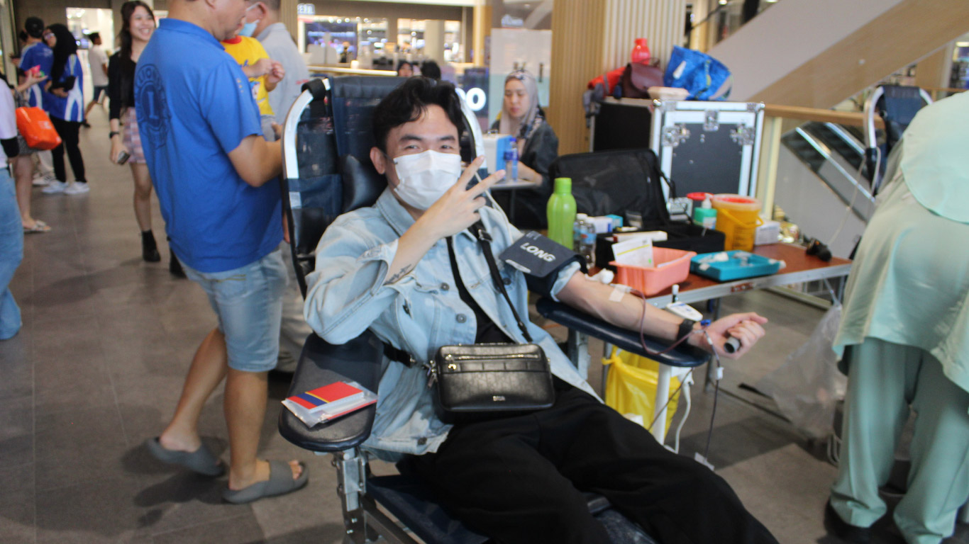 Blood donation campaign