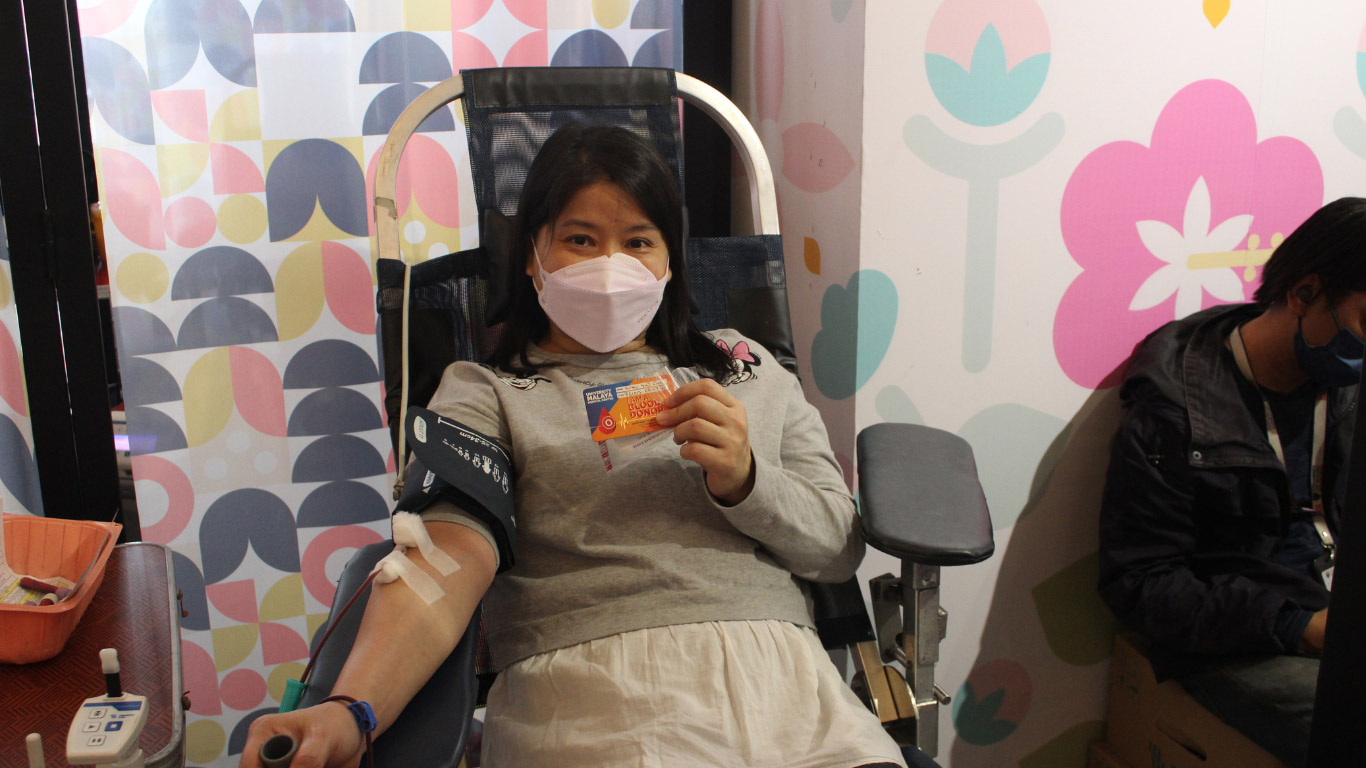 Blood donation campaign