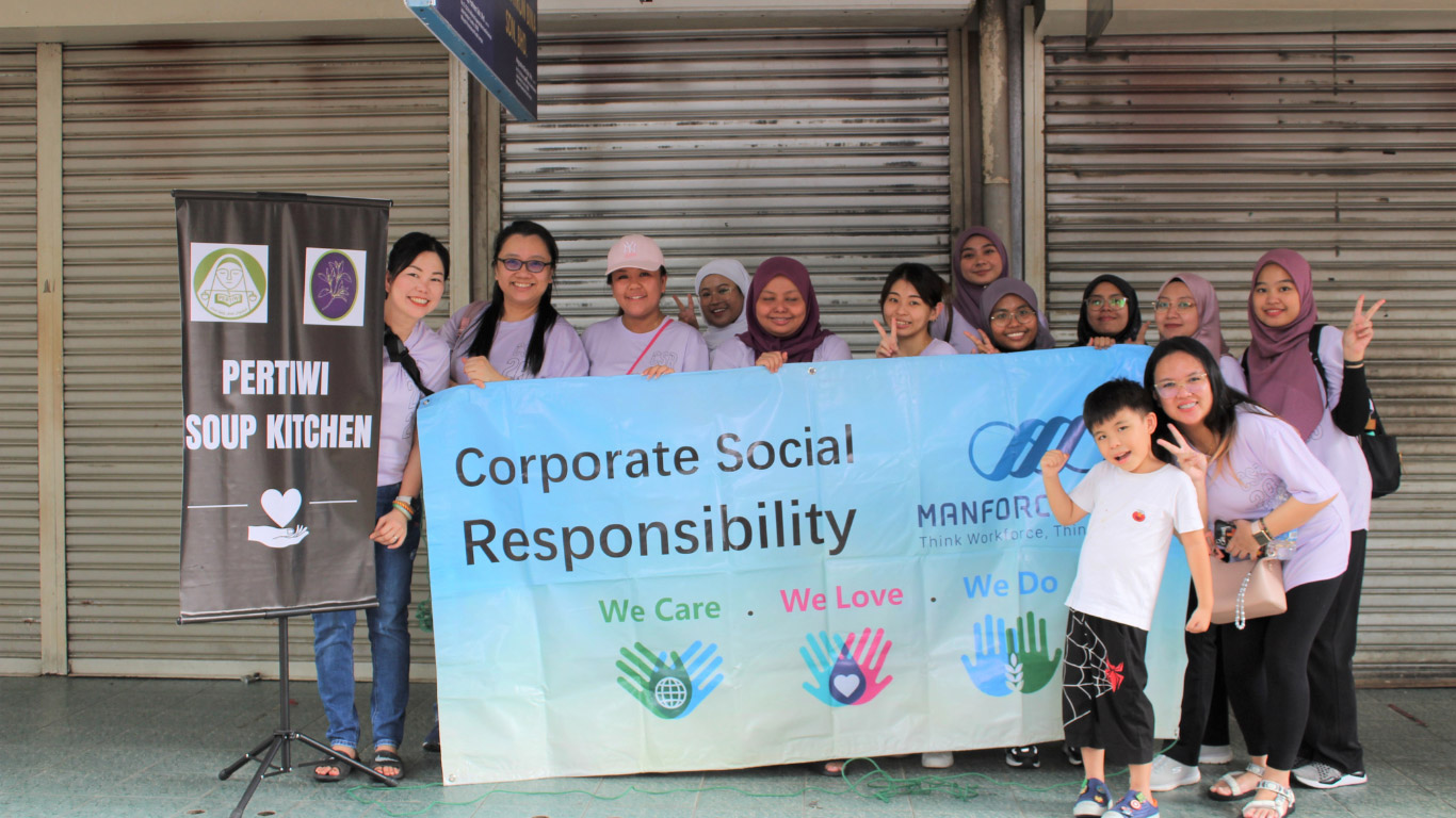 Food distribution with Pertiwi