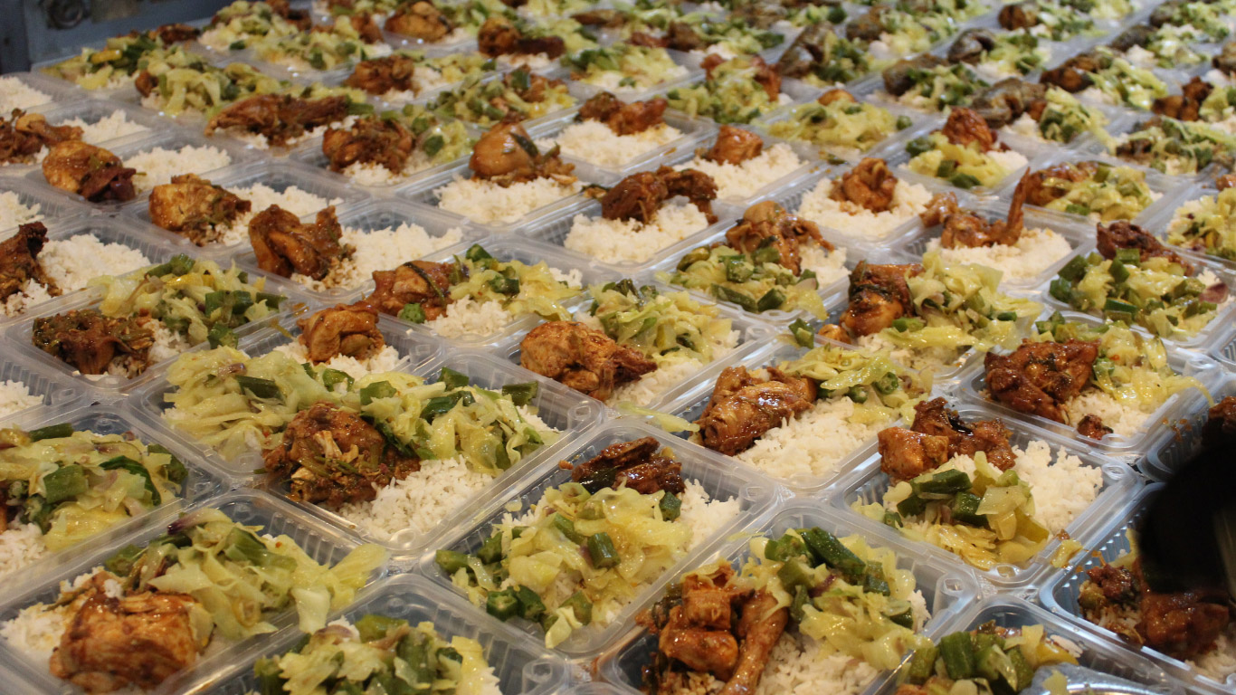 Food distribution with Pertiwi